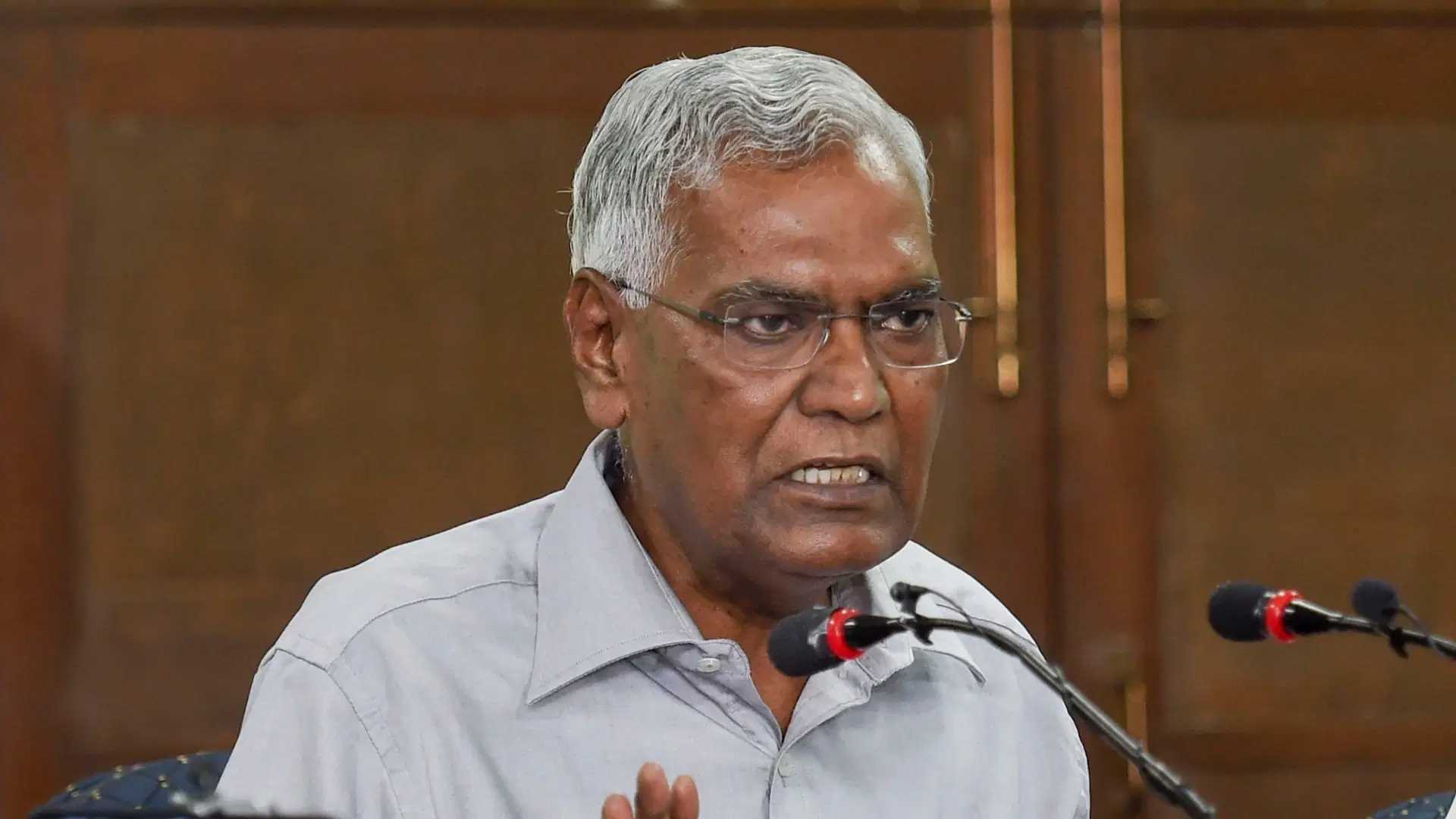 दिल्ली में दूसरी पार्टियों से डरी हुई है भाजपा : डी राजा